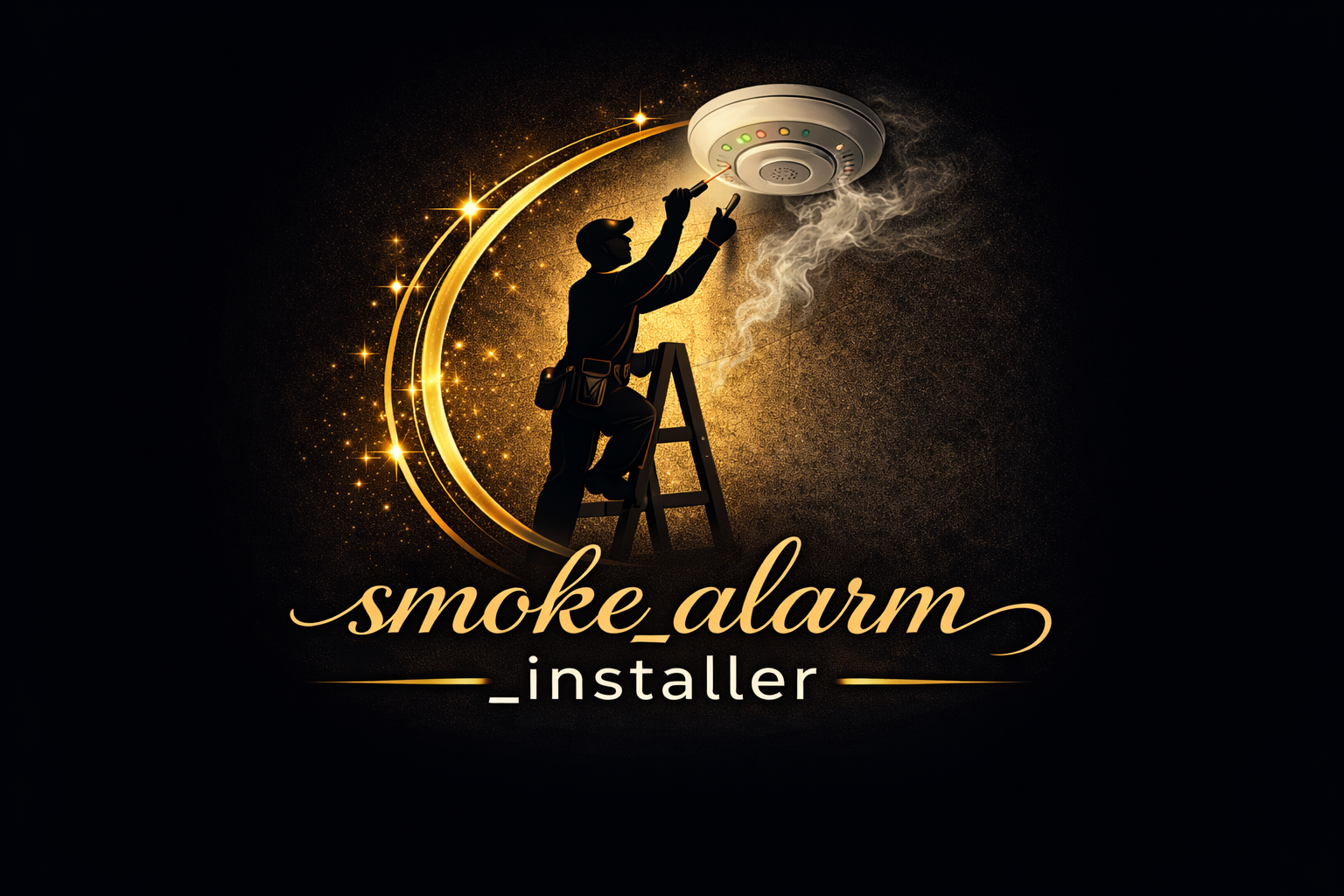 Smoke Alarm Installer Bridgend Logo